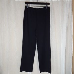 Lands End Black Lounge Pants w/pocket inside